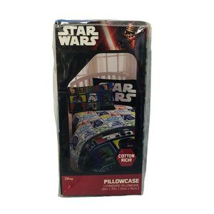 Disney Star Wars Standard Pillowcase Yoda Stormtrooper Darth Vader